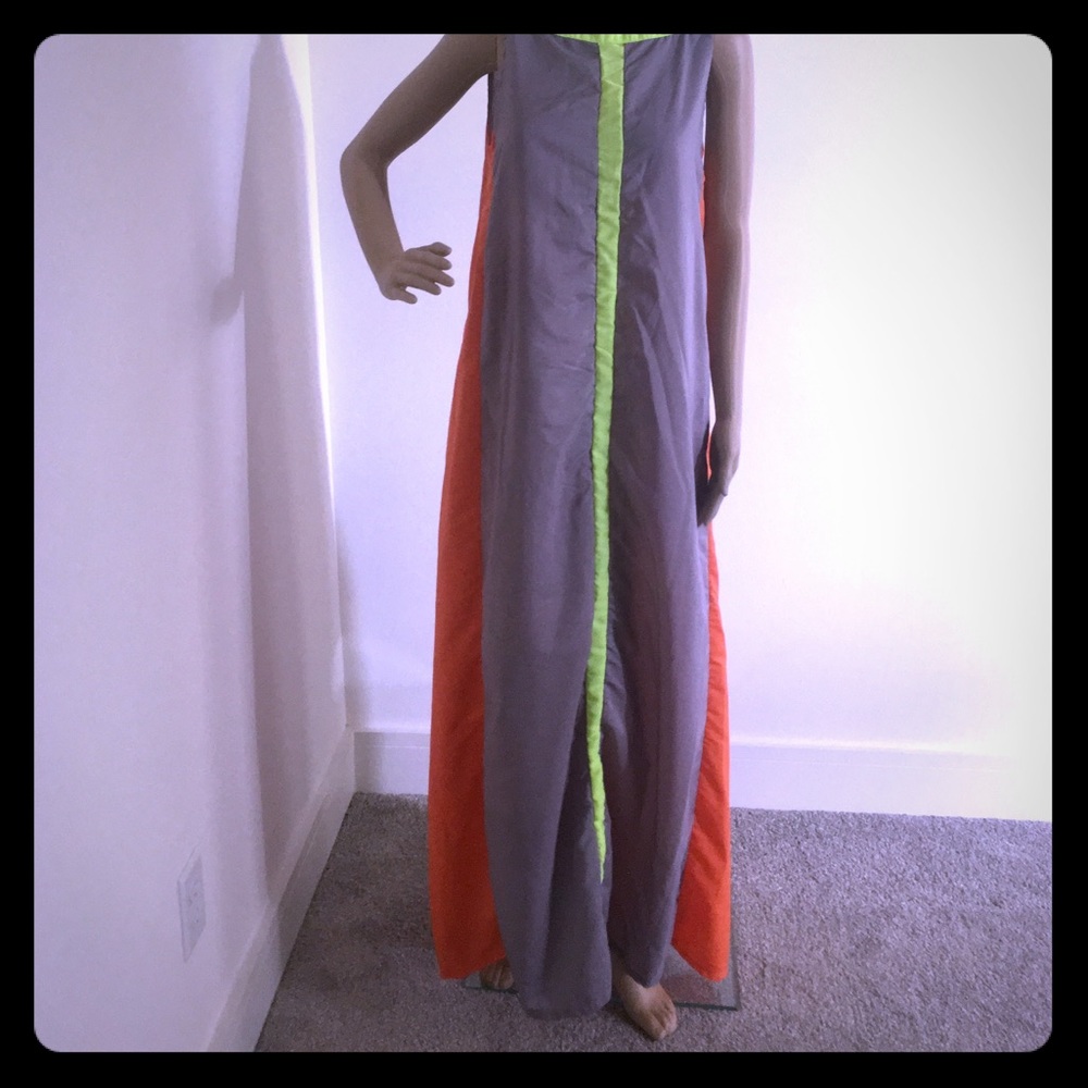 Multi-Color Flowing Dress